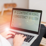 woman staying consistent in business