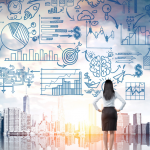 woman working on how to pivot her business model